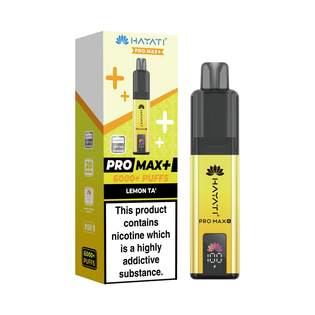 Hayati Pro Max 6000 Pod Kit - Lemon Ta'