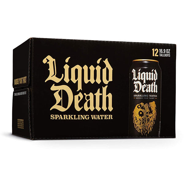 Liquid Death Sparkling Mountain Water 500mlx12 (Shipping Restricted*)