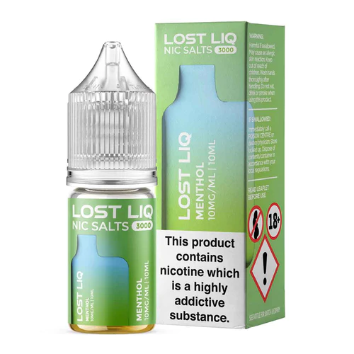 Lost Liq 3000 10ml Nic Salt Menthol 10mg
