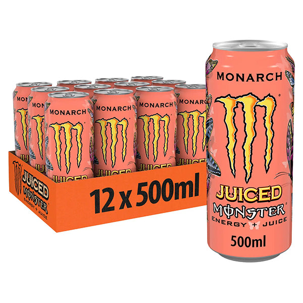 Monster Energy Drink 12x500ml Monarch (Shipping Restricted)