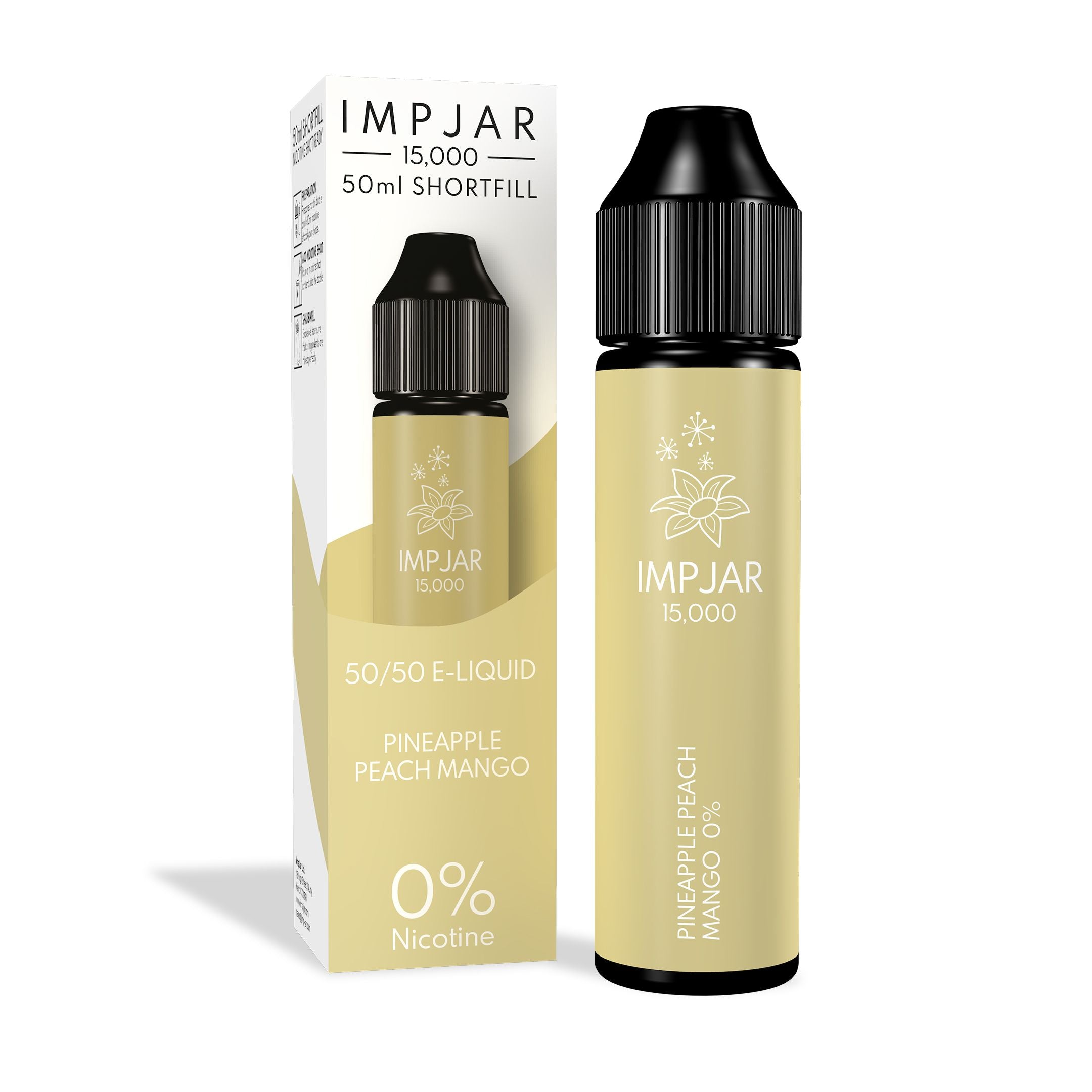 Imp Jar Pineapple Peach Mango 0mg 50ml Shortfill E-Liquid