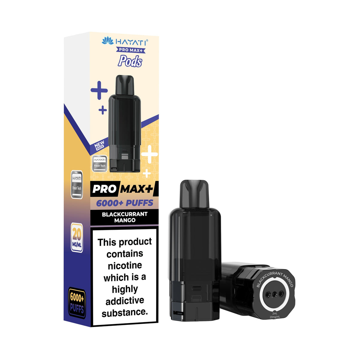 Hayati Pro Max 6000 Pods - Blackcurrant Mango
