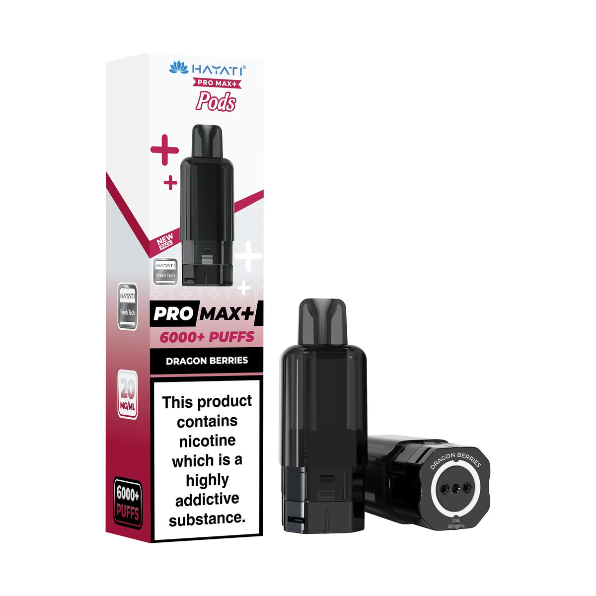 Hayati Pro Max 6000 Pods - Dragon Berries