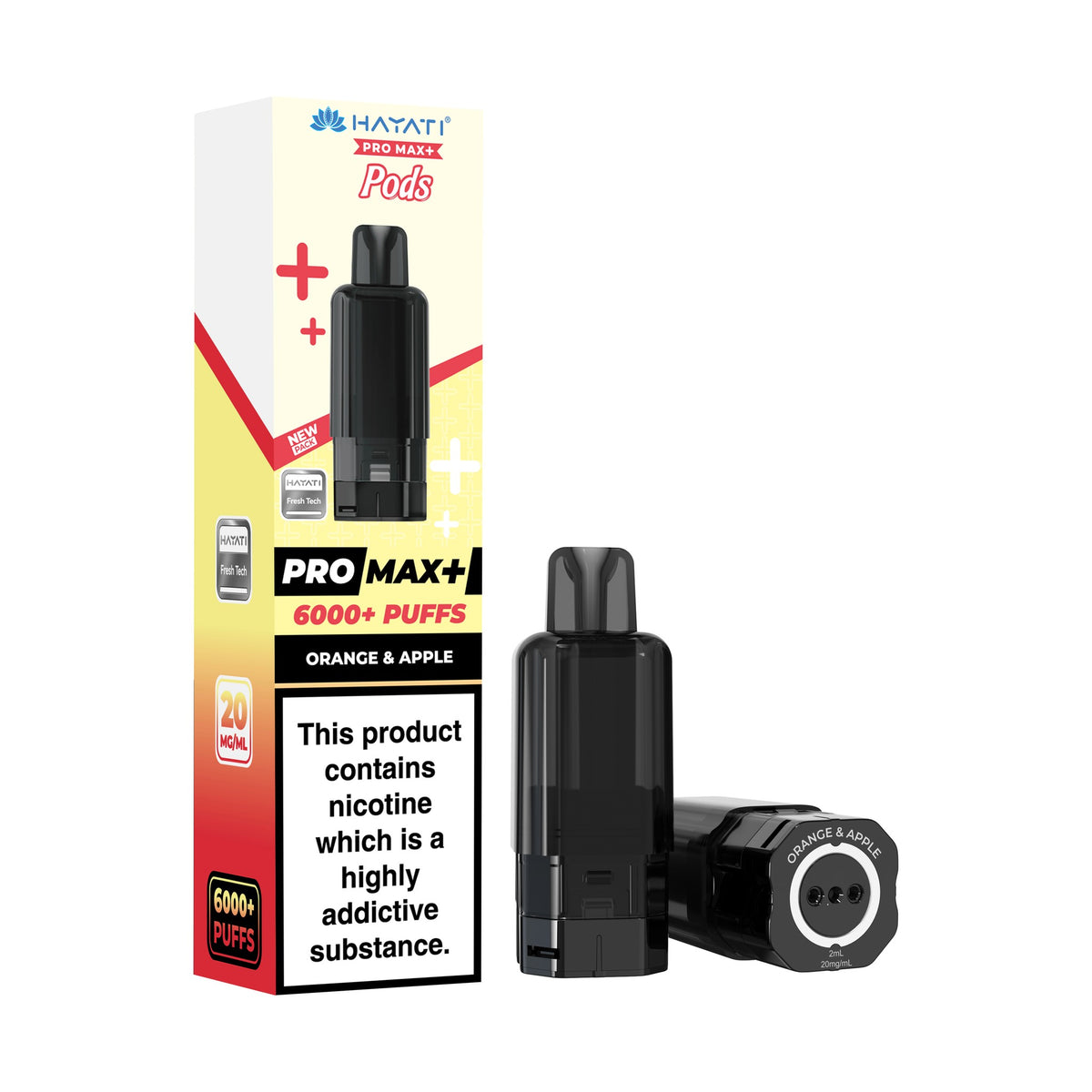Hayati Pro Max 6000 Pods - Orange & Apple