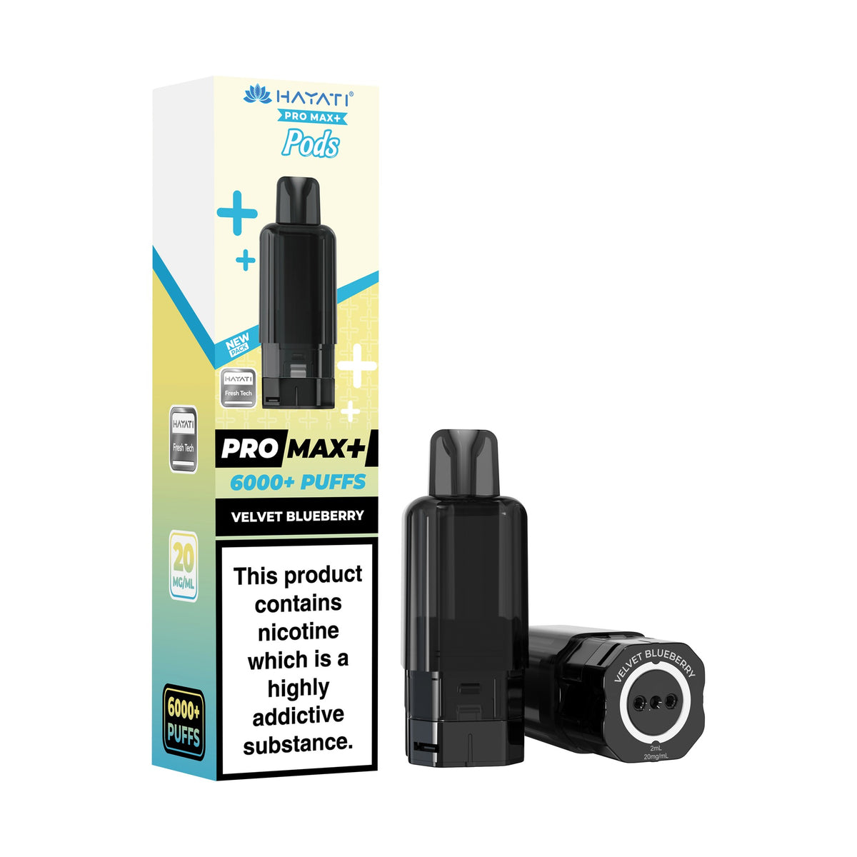 Hayati Pro Max 6000 Pods - Velvet Blueberry