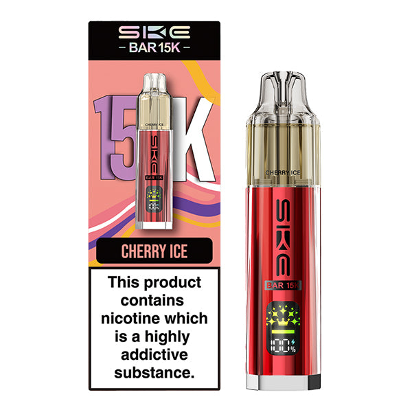 SKE Bar 15K Prefilled Vape Kit - Cherry Ice