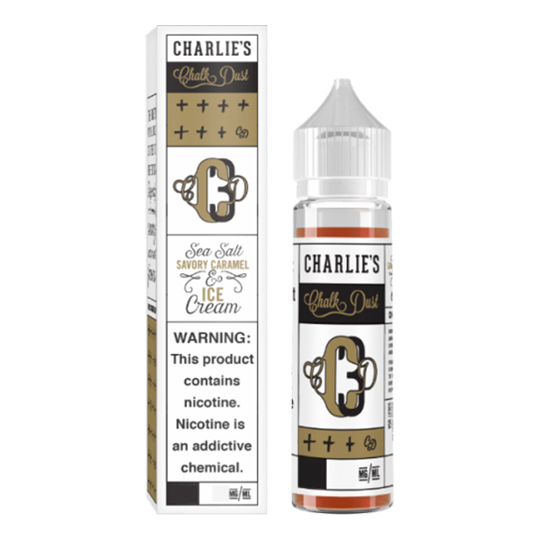 Charlie's Chalk Dust Sea Salt Caramel Ice Cream 50ml Shortfill