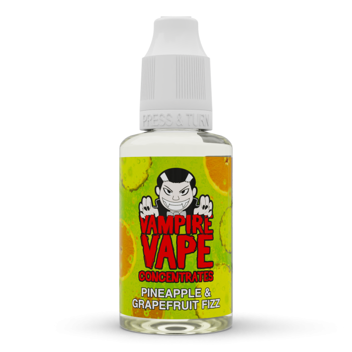 Pineapple & Grapefruit Fizz Aroma Concentrate by Vampire Vape - Aroma Concentrates UK