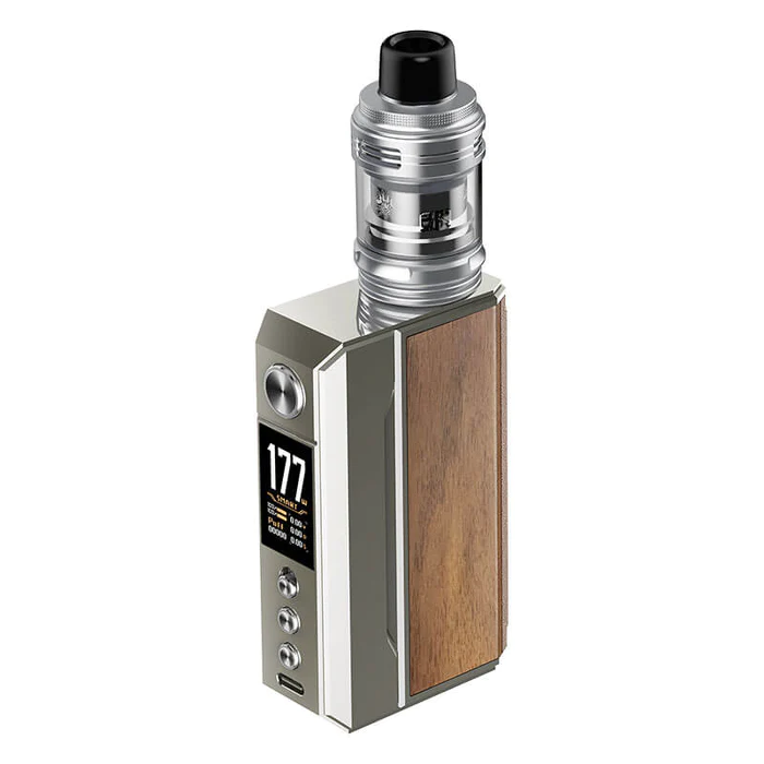 Voopoo Drag 4 Vape Kit Pale Gold Walnut