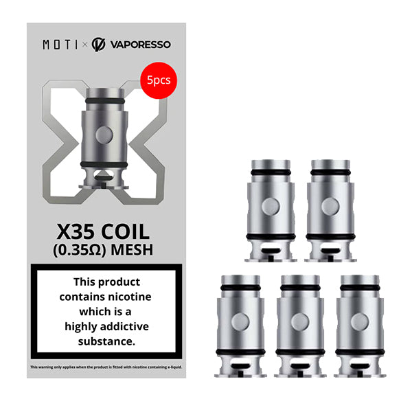 Vaporesso X Moti Replacement Coil 5 Pack