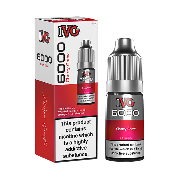 IVG 6000 Salt Cherry Chew 10ml