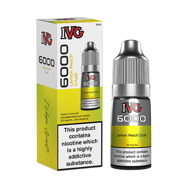 IVG 6000 Salt Lemon Peach Crush 10ml