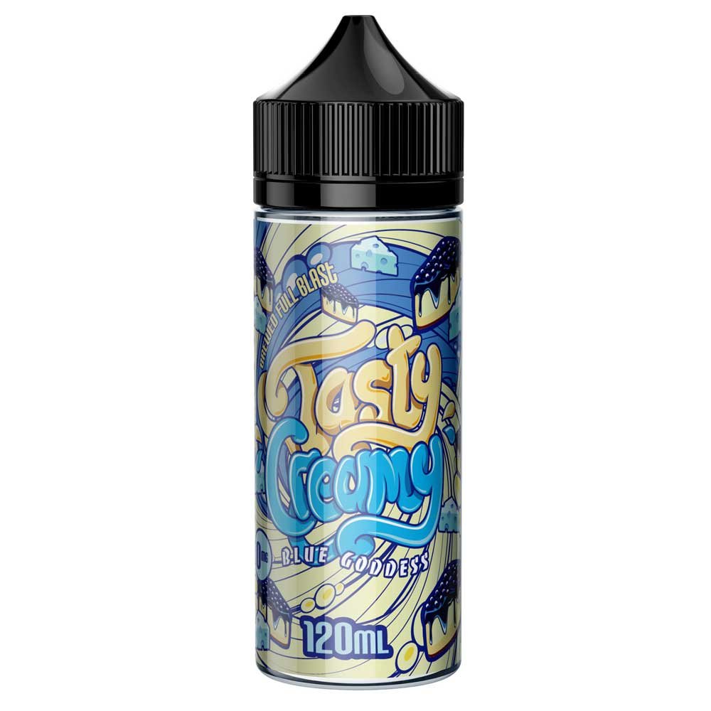 Tasty Creamy Blue Goddess 0mg 100ml Shortfill E-Liquid
