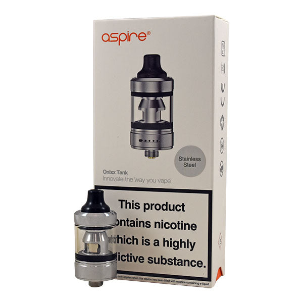Aspire Onixx MTL Tank - Stainless Steel