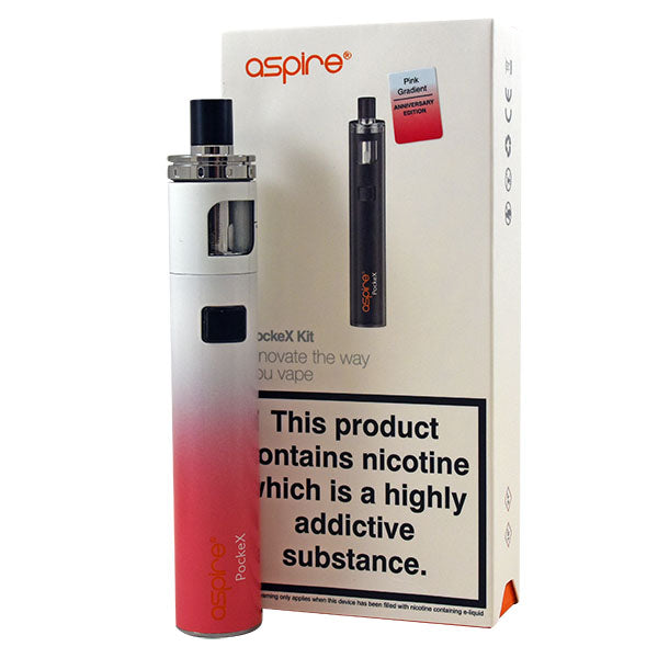Aspire Pockex All In One Vape Kit (TPD Compliant) Pink Gradient