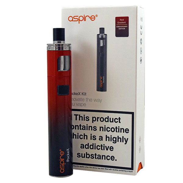 Aspire Pockex All In One Vape Kit (TPD Compliant) Red Gradient