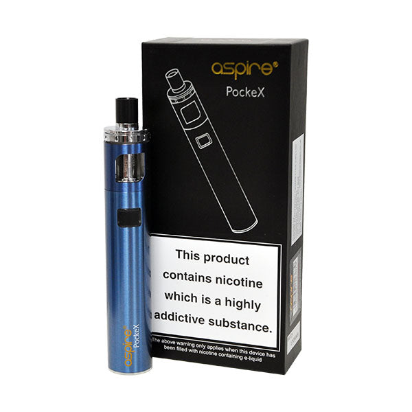 Aspire Pockex All In One Vape Kit (TPD Compliant) Blue