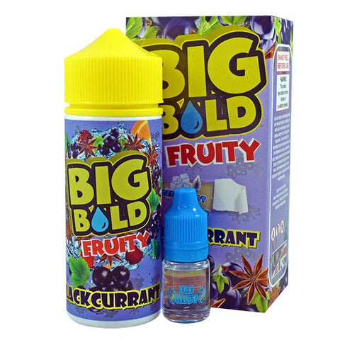Big Bold Fruity Blackcurrant 100ml Shortfill
