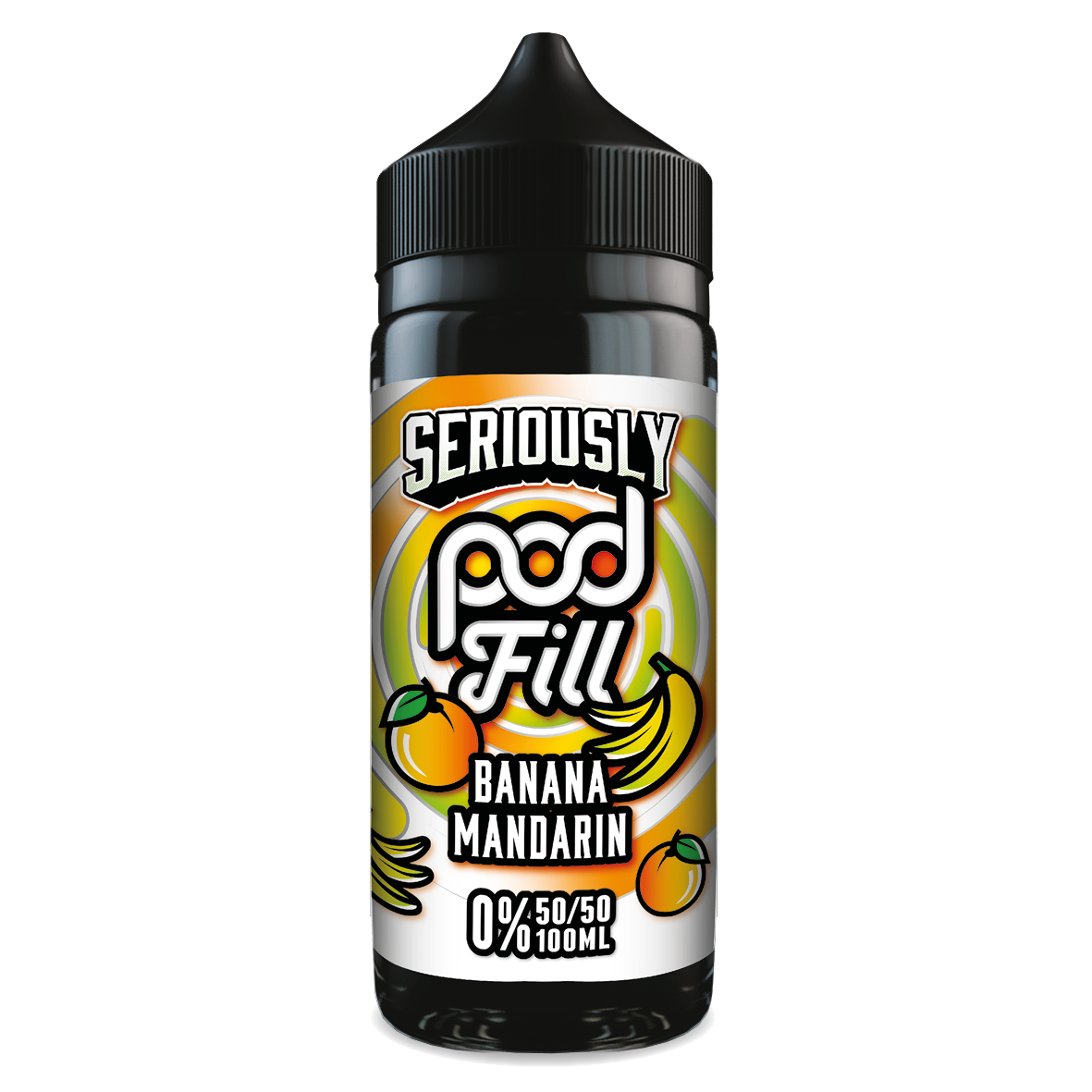 Banana Mandarin E-Liquid by Doozy Vape - Shortfills UK