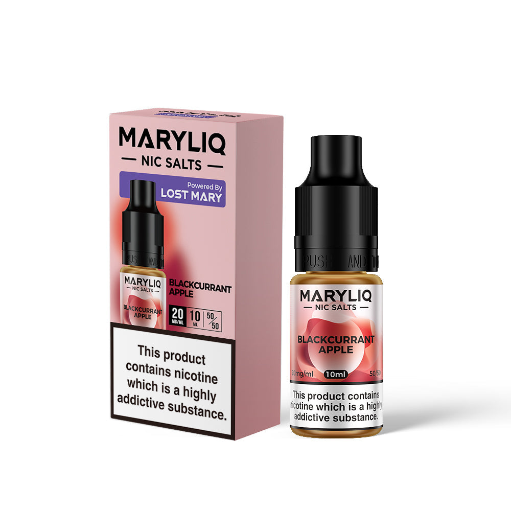 Maryliq Nic Salt by Lost Mary 10ml 10mg/20mg Blackcurrant Apple 20mg