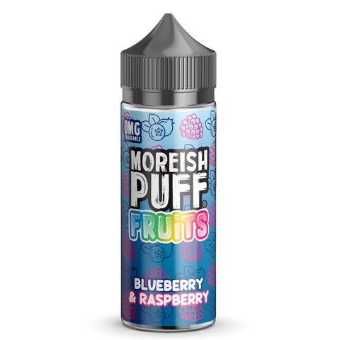 Moreish Puff Fruits Blueberry & Raspberry 100ml Shortfill