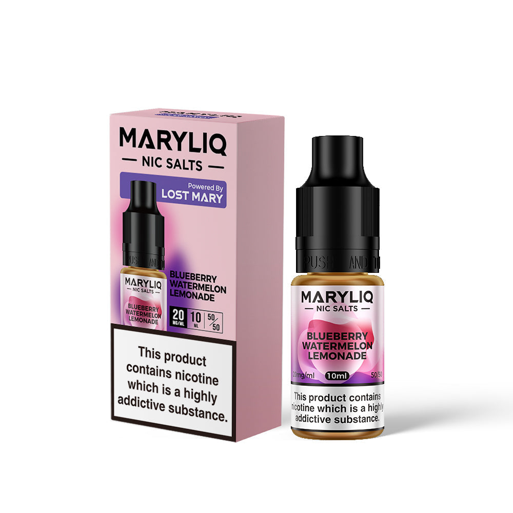 Maryliq Nic Salt by Lost Mary 10ml 10mg/20mg - Blueberry Watermelon Lemonade