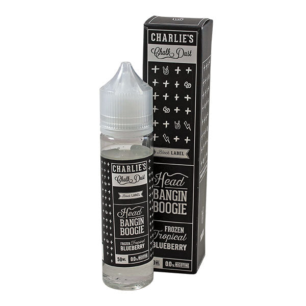 Charlie's Chalk Dust Black Label Head Bangin Boogie 0mg 50ml Shortfill E-Liquid