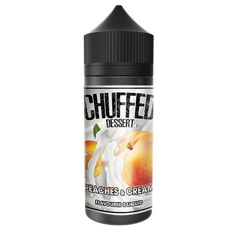 Chuffed Dessert Peaches and Cream 100ml Shortfill