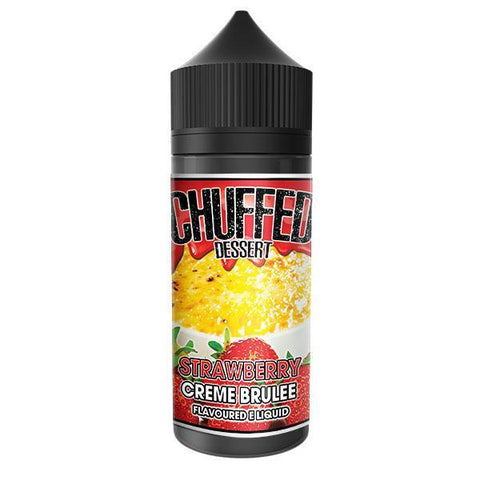 Chuffed Dessert Strawberry Creme Brulee 100ml Shortfill