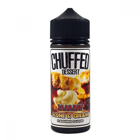 Chuffed Dessert Jammy Scone & Cream 100ml Shortfill