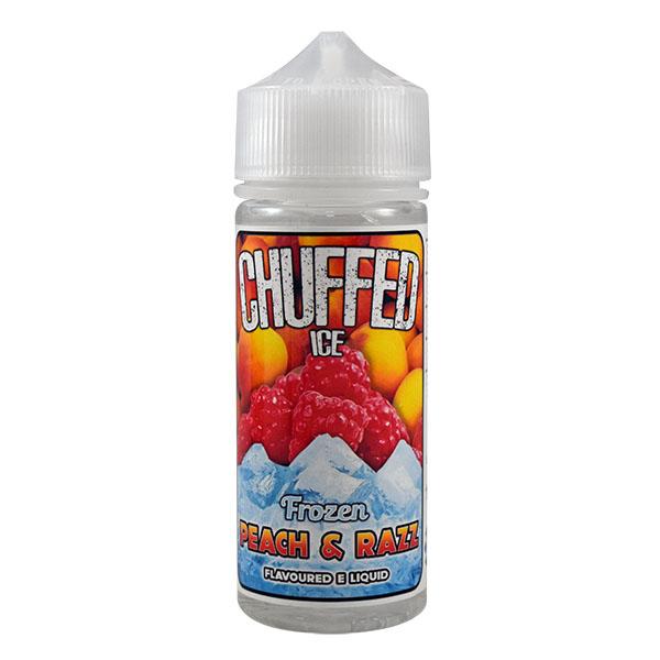 Chuffed Ice: Frozen Peach & Razz 0mg 100ml Shortfill E-Liquid