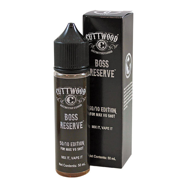 Cuttwood Boss Reserve 0mg 50ml Shortfill E-Liquid