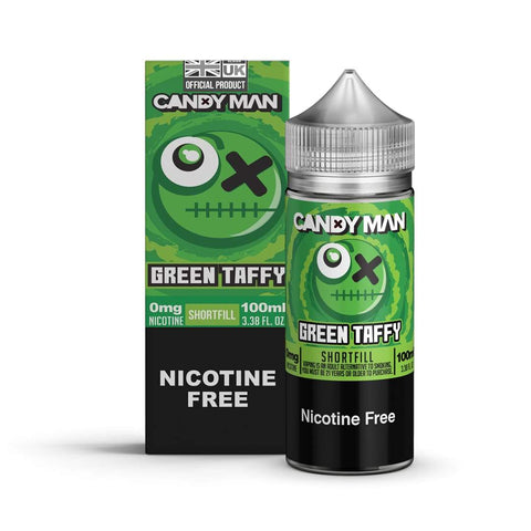 Candy Man Green Taffy 100ml Shortfill
