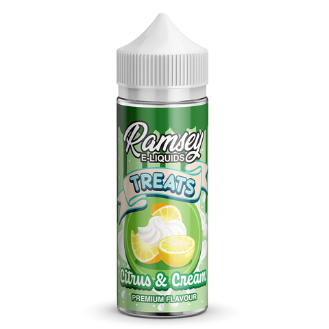 Ramsey E-Liquids Treats Citrus & Cream 100ml Shortfill
