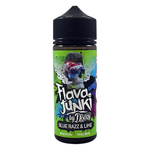 Flava Junki Blue Razz Lime 100ml Shortfill