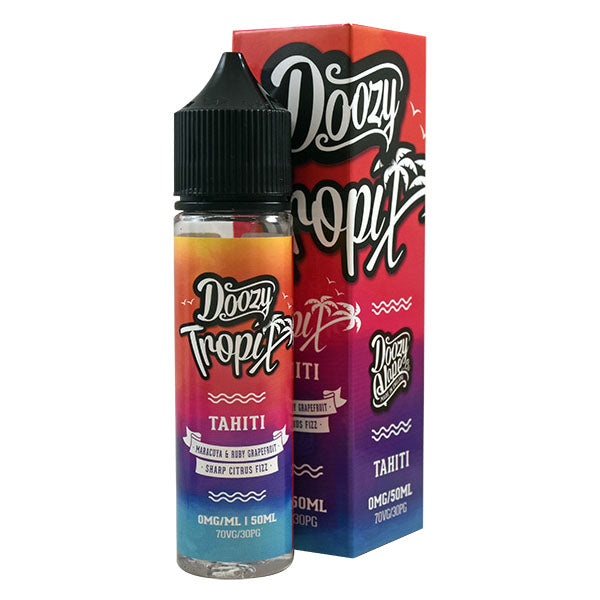 Doozy Vape Tropix Tahiti 0mg 50ml Shortfill E-Liquid