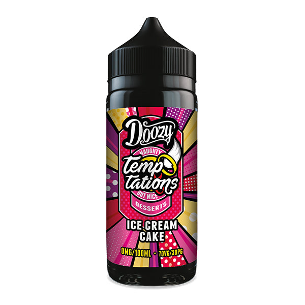 Doozy Temptations Ice Cream Cake E-Liquid 100ml Shortfill