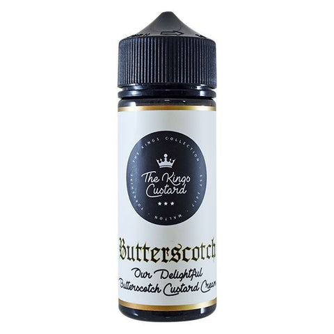 The Kings Custard Butterscotch 100ml Shortfill