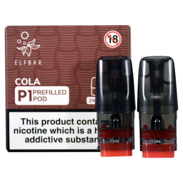 Elf Bar Mate500 P1 Prefilled Pods 2 Pack Cola