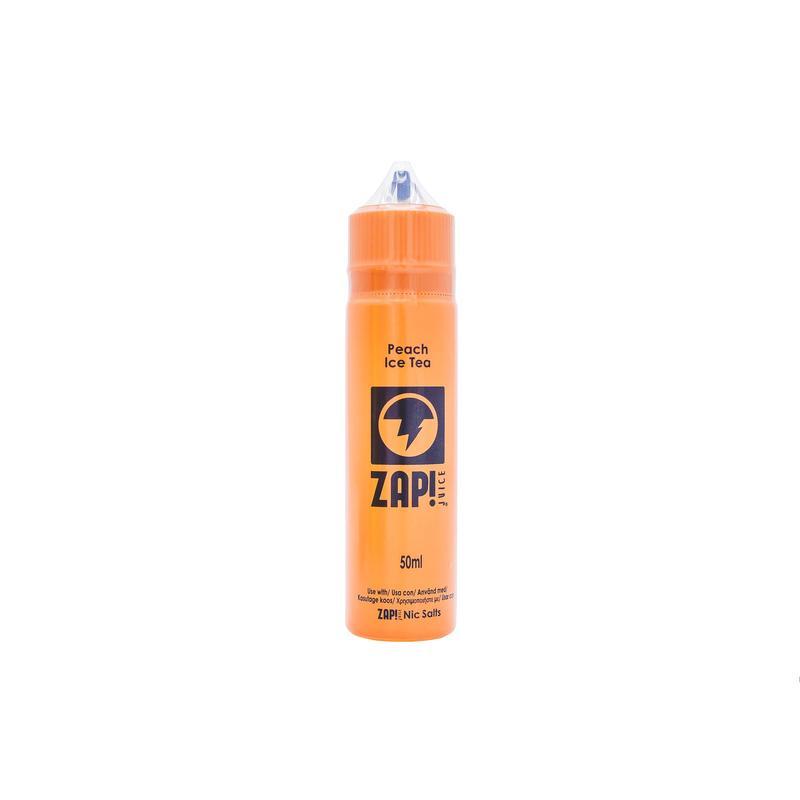 Peach Ice Tea By Zap! Juice 0mg Shortfill - 50ml