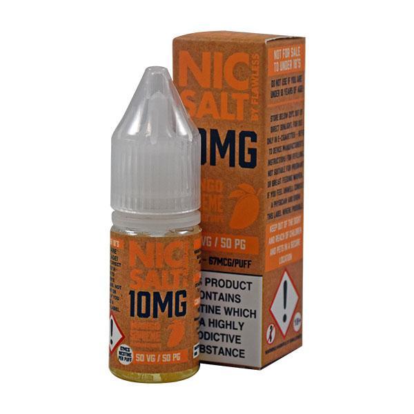 Flawless Mango Supreme 10ml Nic Salt E-Liquid - 10mg