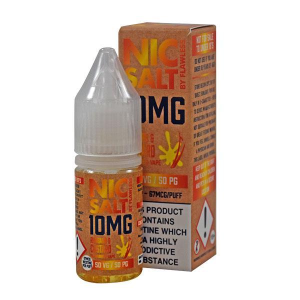 Flawless Rhubarb & Custard 10ml Nic Salt E-Liquid - 10mg
