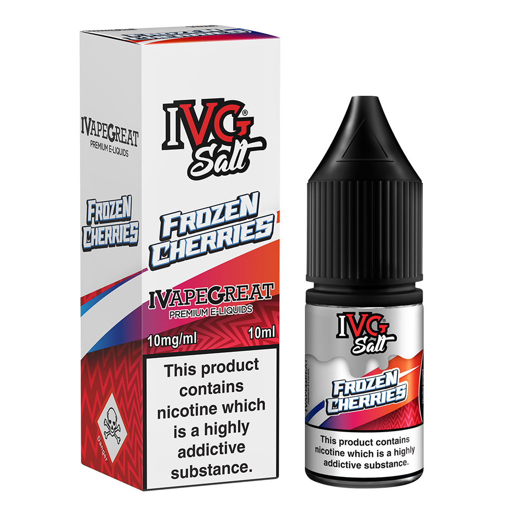 Frozen Cherries Nic Salt by IVG - Nic Salts UK