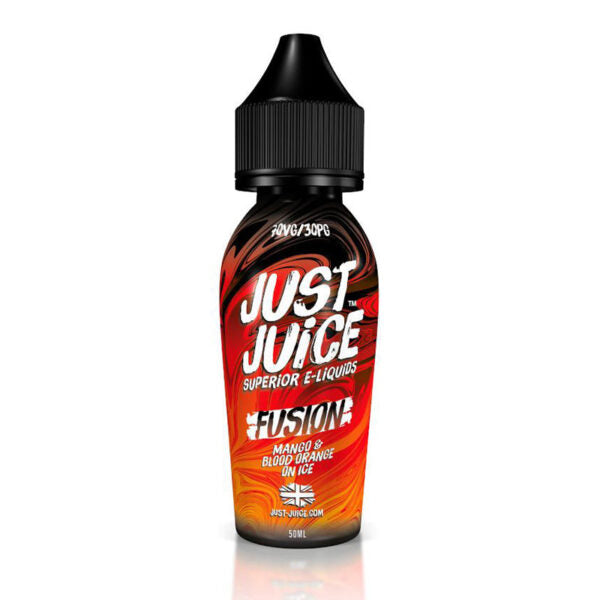 Just Juice Fusion: Mango & Blood Orange on Ice 0mg 50ml Shortfill E-Liquid