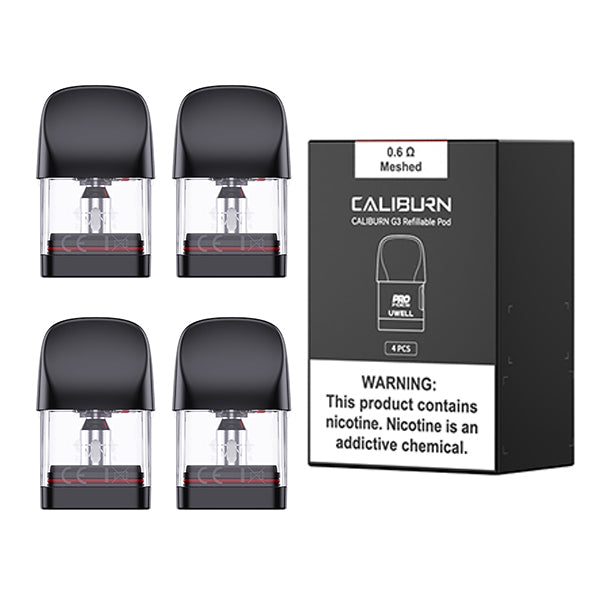 Uwell Caliburn G3 Refillable Pods 0.6ohm