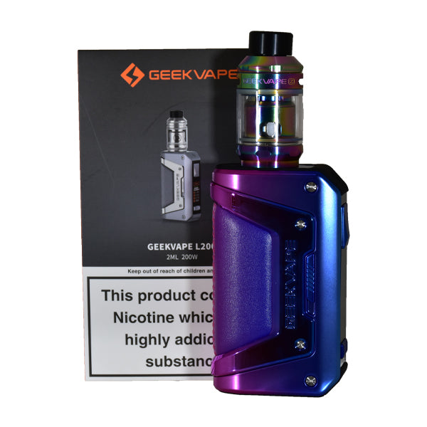 Geekvape Aegis Legend 2 Vape Kit Rainbow Purple
