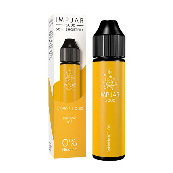 Banana Ice E-Liquid by Imp Jar - Shortfills UK