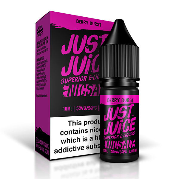 Just Juice Berry Burst 10ml Nic Salt E-Liquid