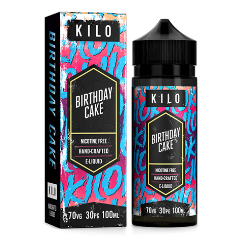 Kilo New Series Birthday Cake 100ml Shortfill