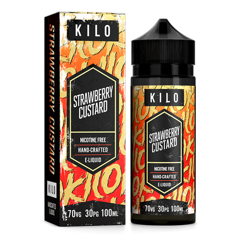 Kilo New Series Strawberry Custard 100ml Shortfill